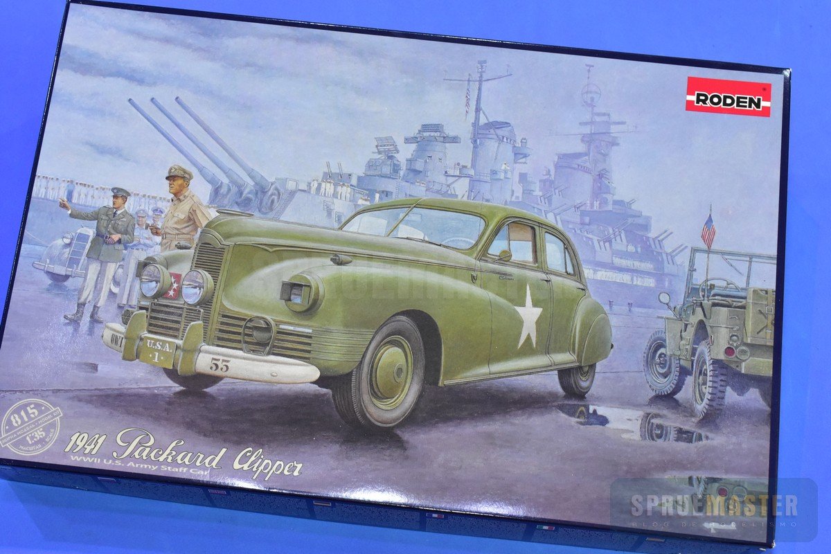 Review - 1/35 1941 Packard Clipper - RODEN #815 - Blog Spruemaster