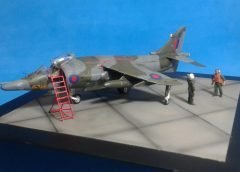 Artigo do Leitor – 1/72 Harrier GR-3 Falkland